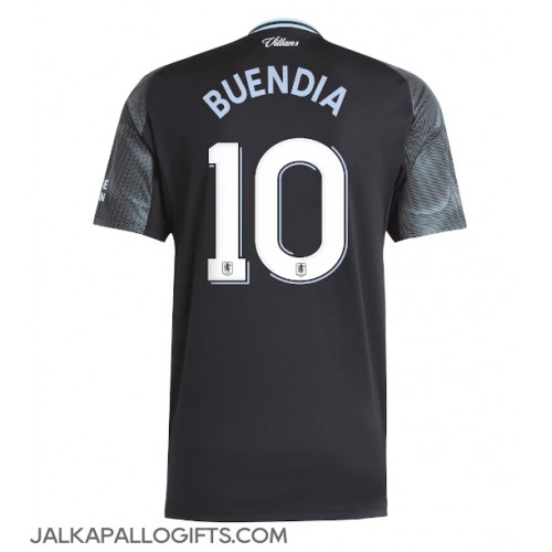 Aston Villa Emiliano Buendia #10 Vieraspaita 2025-26 Lyhythihainen